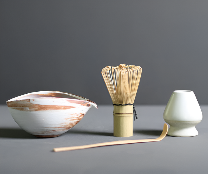 4-Piece Matcha Set with Ceramic Bowl and Bamboo Whisk – Traditional Japanese Tea Ceremony Essentials 10