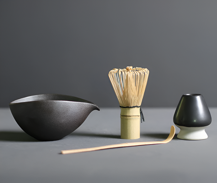 4-Piece Matcha Set with Ceramic Bowl and Bamboo Whisk – Traditional Japanese Tea Ceremony Essentials 8