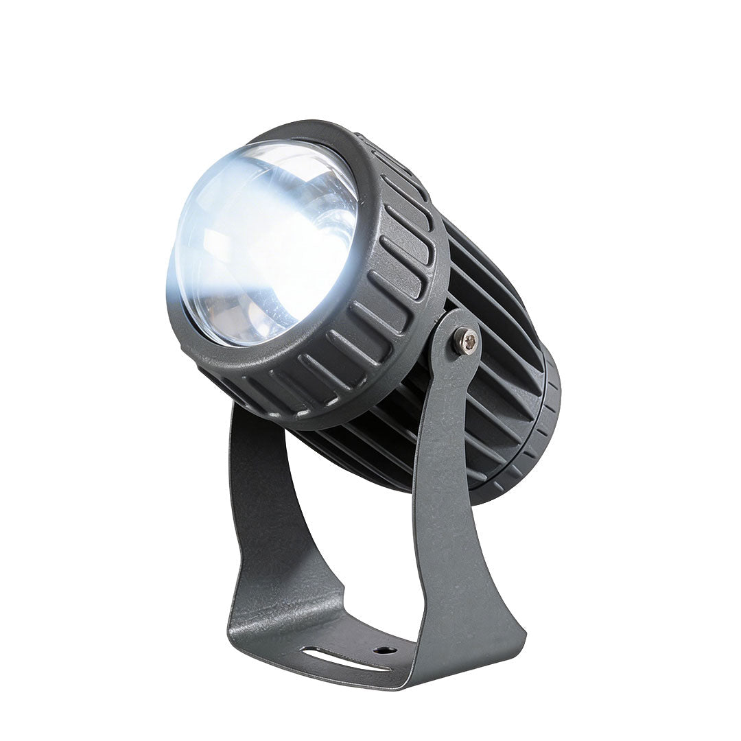 4 PCS LED Outdoor Spotlights, Waterproof Low Voltage Landscape Lighting with Adjustable Wattage and Color Temperature Options 0