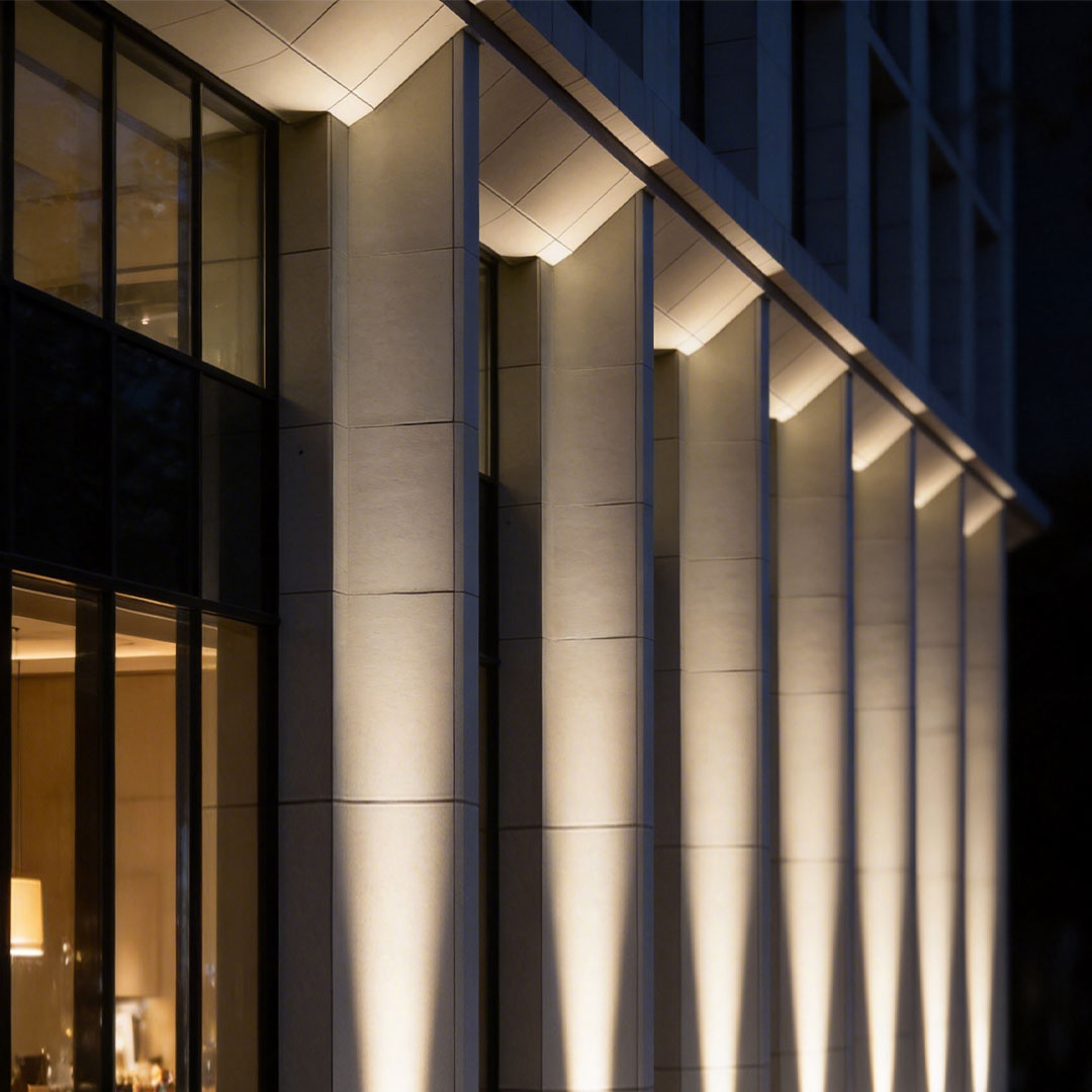 4 PCS LED Outdoor Spotlights, Waterproof Low Voltage Landscape Lighting with Adjustable Wattage and Color Temperature Options 3