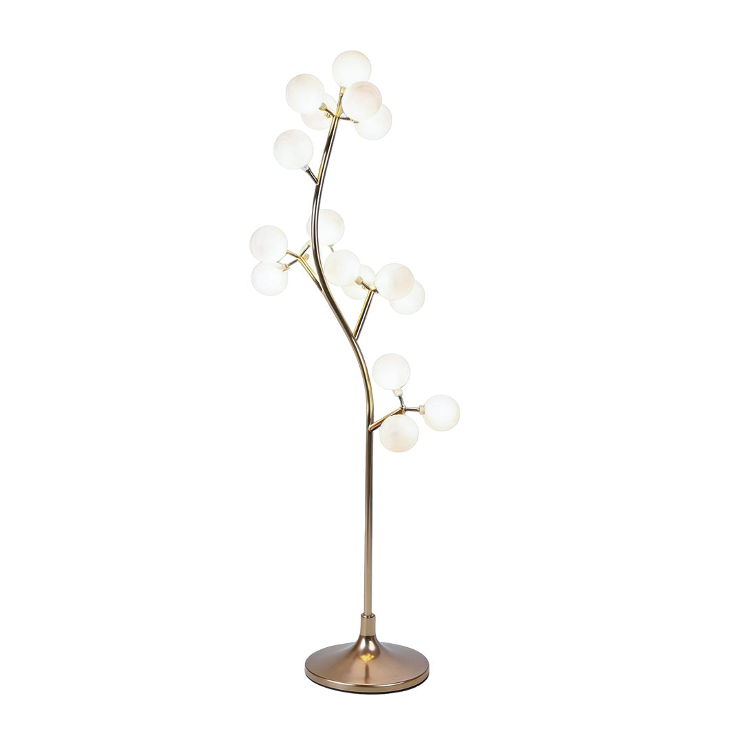 6 PCS Decorative Floor Lamps with Cotton Tree Design – Elegant Wedding Lighting 10