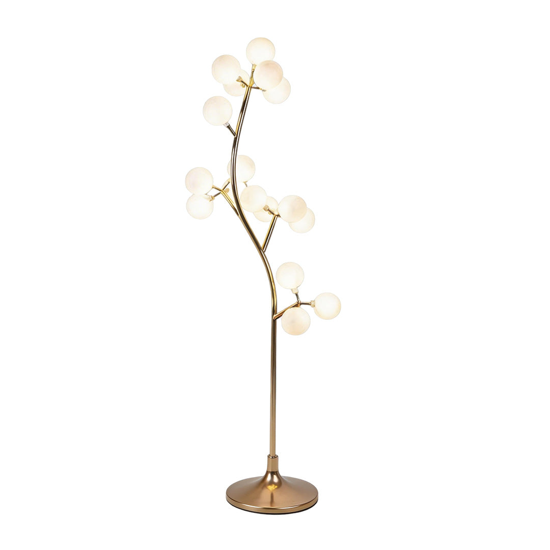 6 PCS Decorative Floor Lamps with Cotton Tree Design – Elegant Wedding Lighting 11