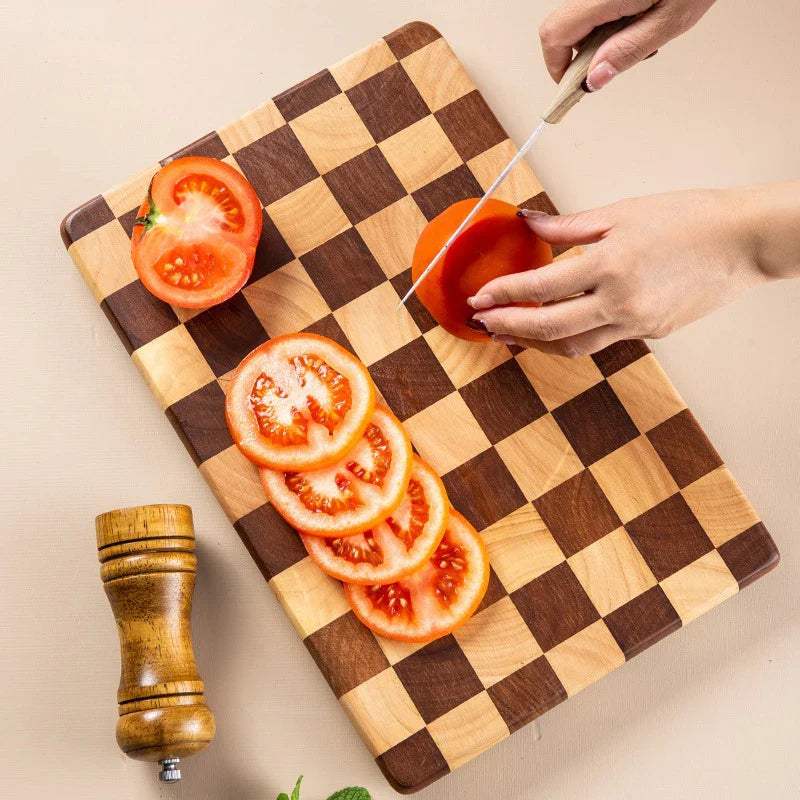 Acacia Wood Cutting Board – Non-Slip Design, Durable Kitchen Essential for Cutting and Chopping – Available in Multiple Sizes 4