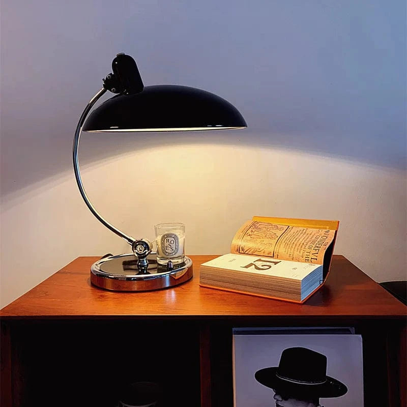 Adjustable Bauhaus Desk Lamp – Modern Elegance with Adjustable Head and Durable Metal Finish for Home or Office 4