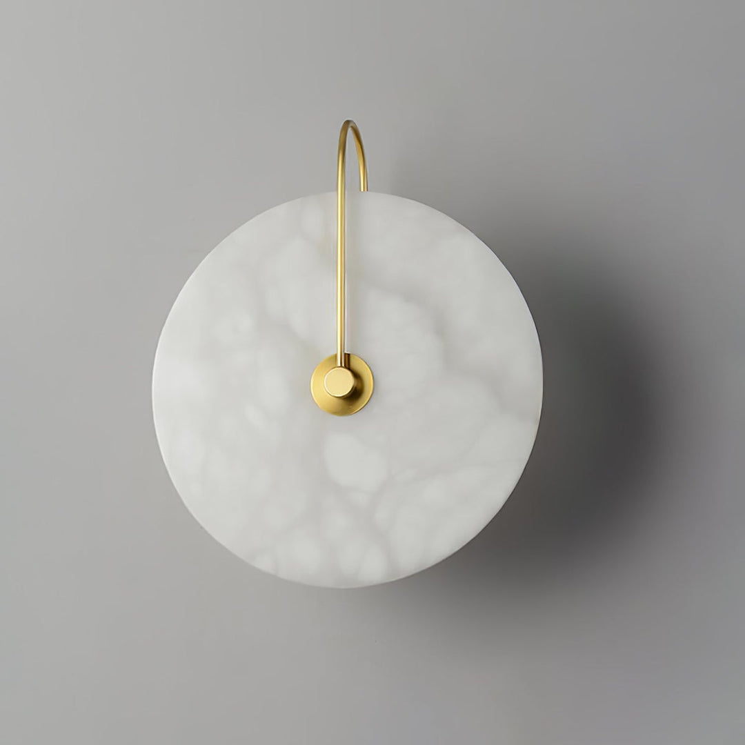 Alabaster Wall Lamp with Integrated LED – Elegant Lighting for Modern and Classic Interiors 0
