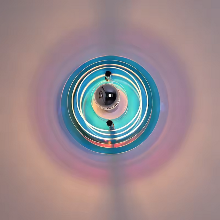 Antique Bauhaus Wall Lamp with LED Lighting – Colorful Decorative Fixture 10