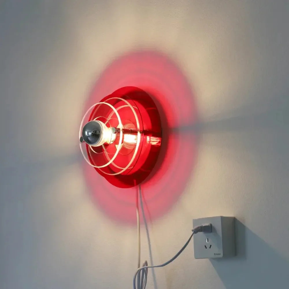 Antique Bauhaus Wall Lamp with LED Lighting – Colorful Decorative Fixture 3