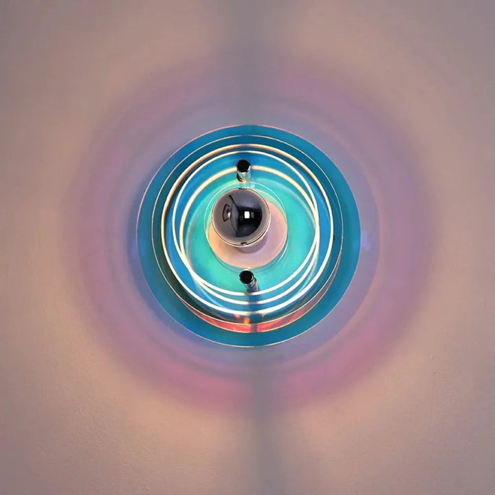 Antique Bauhaus Wall Lamp with LED Lighting – Colorful Decorative Fixture 4