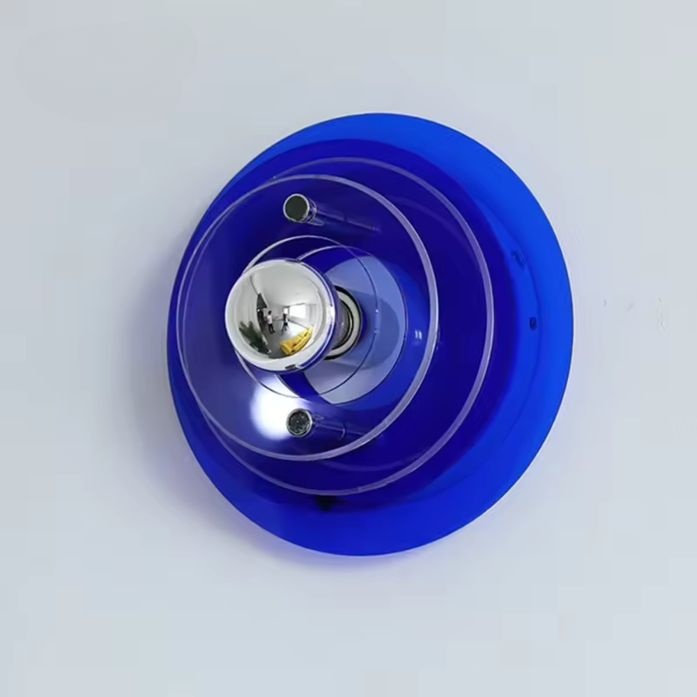 Antique Bauhaus Wall Lamp with LED Lighting – Colorful Decorative Fixture 7