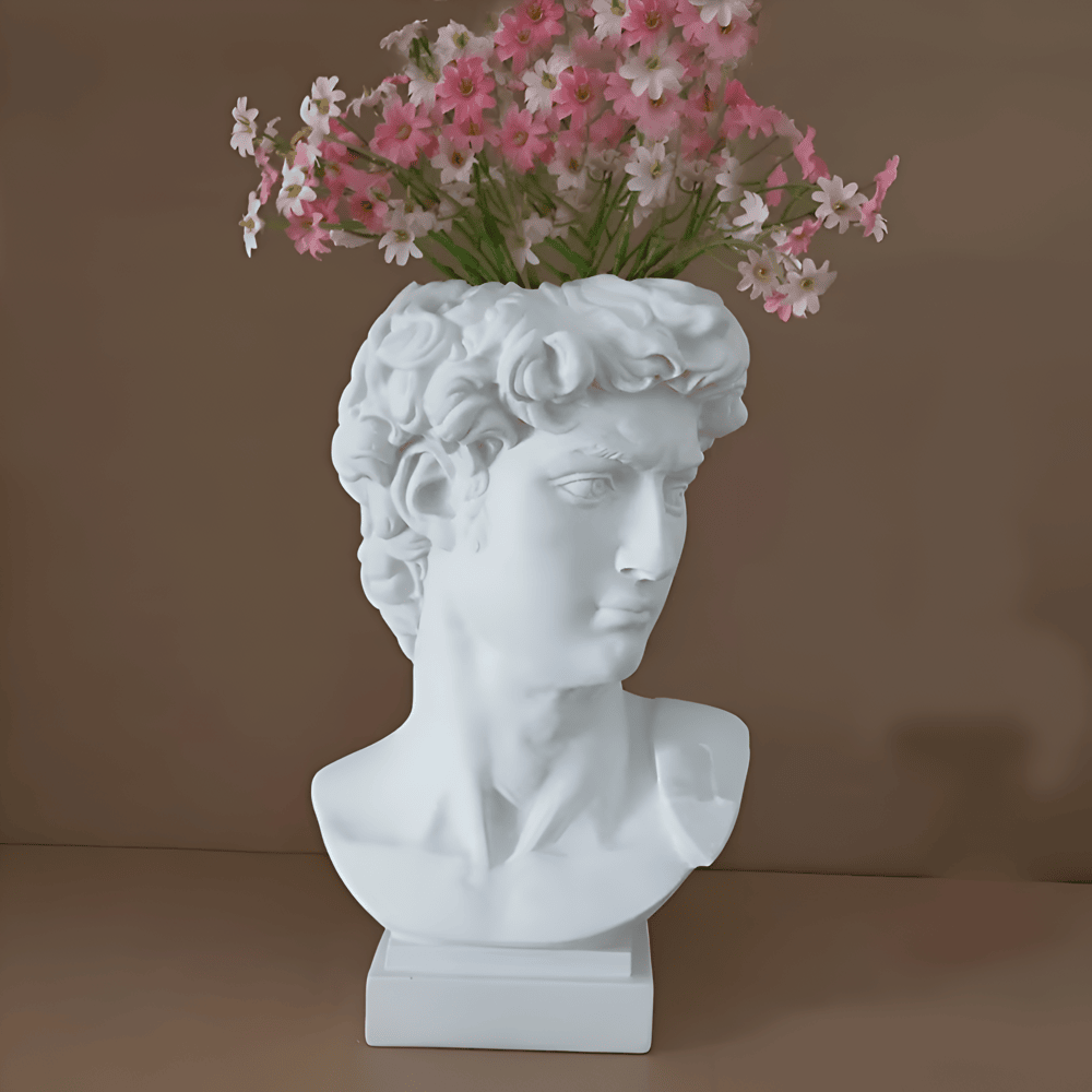 Apollo Vaso – Elegant Greek God Vase in Ceramic – 30 cm Artistic Home Décor 1