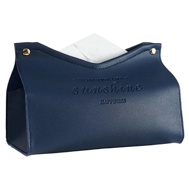 Artistic Tissue Holder in Artificial Leather – Stylish Home Décor Accessory 8