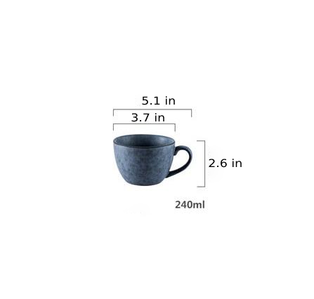 Azur Stoneware Ceramic Dinnerware Set – Vintage Ash Gray Design for Elegant Dining 8