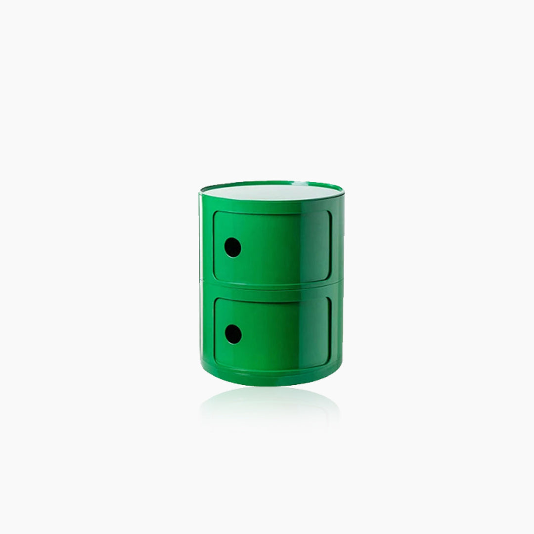 Cavo Modul Round Side Table with Componibili Style Storage – Versatile and Stylish 10