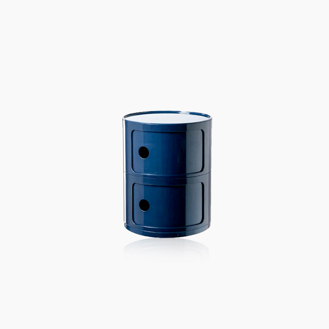 Cavo Modul Round Side Table with Componibili Style Storage – Versatile and Stylish 13