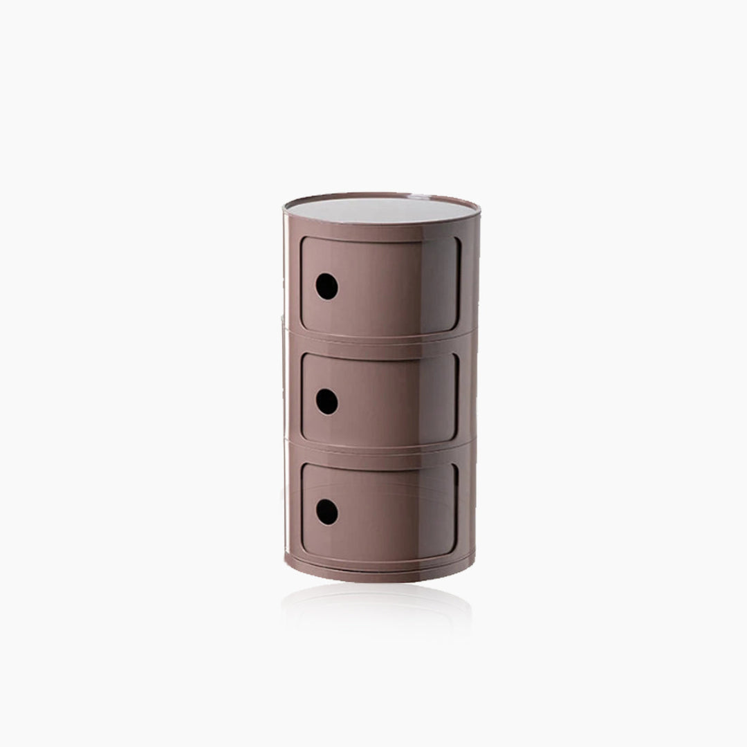 Cavo Modul Round Side Table with Componibili Style Storage – Versatile and Stylish 15