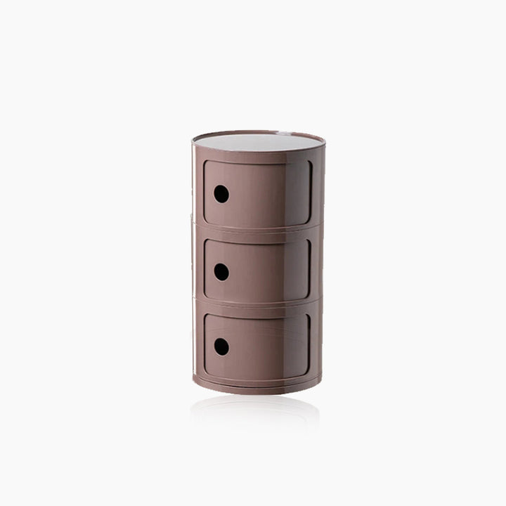 Cavo Modul Round Side Table with Componibili Style Storage – Versatile and Stylish 15