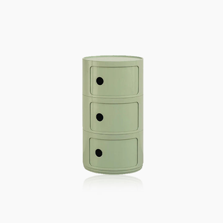 Cavo Modul Round Side Table with Componibili Style Storage – Versatile and Stylish 16