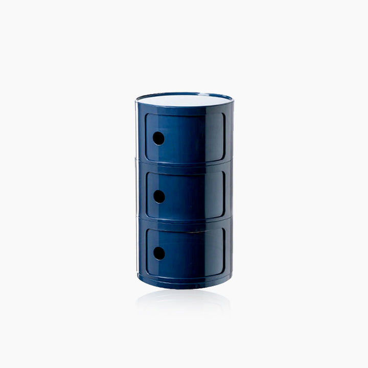 Cavo Modul Round Side Table with Componibili Style Storage – Versatile and Stylish 21