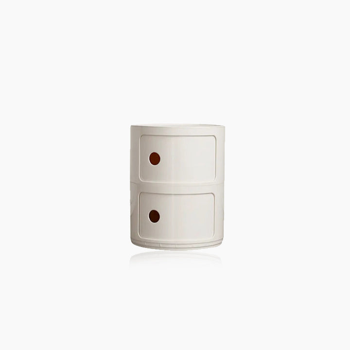 Cavo Modul Round Side Table with Componibili Style Storage – Versatile and Stylish 22