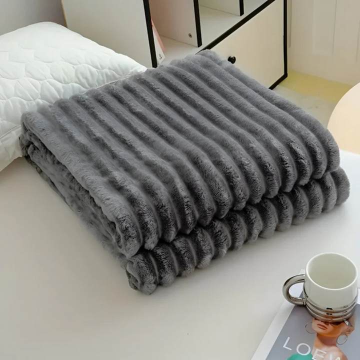 Cera Luxury Fleece Throw Blanket – Super Soft Plush Plaid for Cozy Comfort 0
