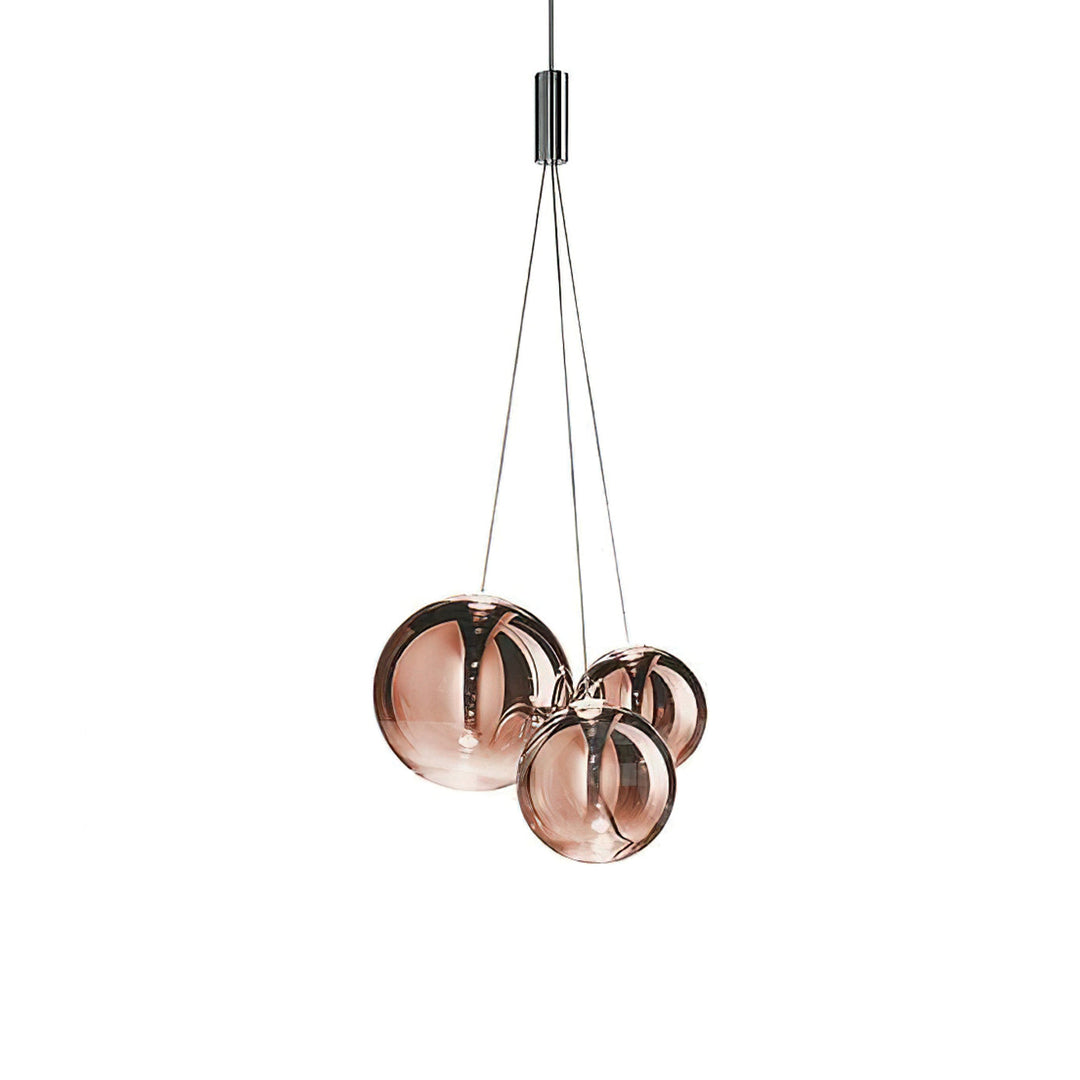 Cluster Bubble Pendant Light – Modern Glass and Metal Design with Adjustable Height for Kitchen and Home Décor 1