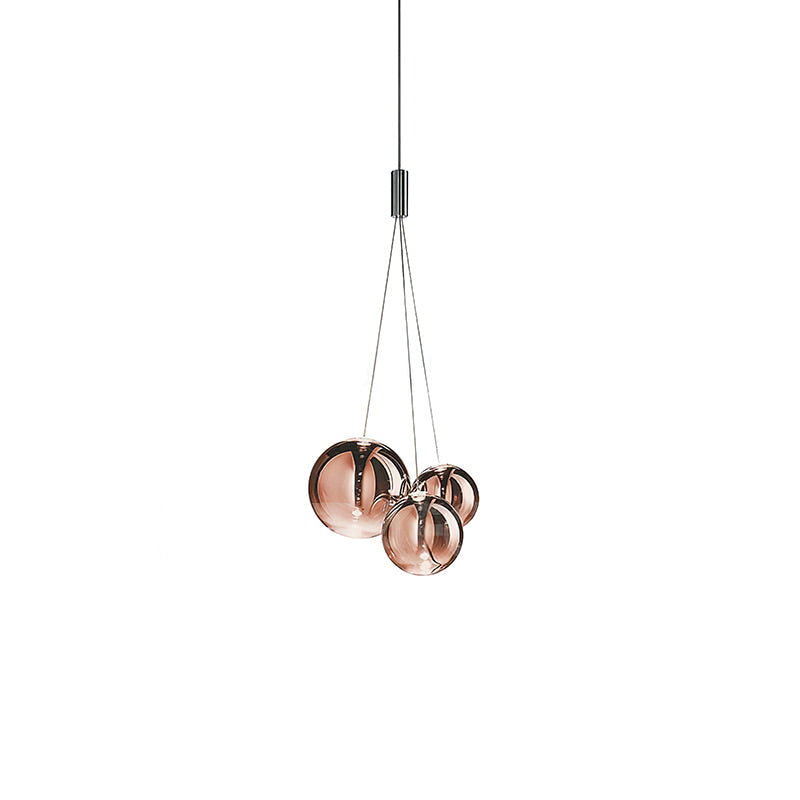 Cluster Bubble Pendant Light – Modern Glass and Metal Design with Adjustable Height for Kitchen and Home Décor 10
