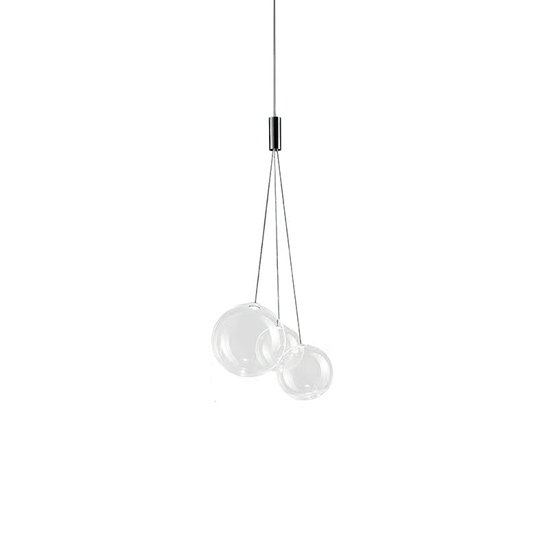 Cluster Bubble Pendant Light – Modern Glass and Metal Design with Adjustable Height for Kitchen and Home Décor 11