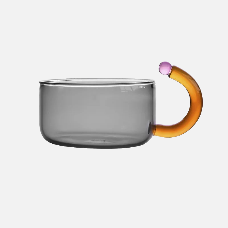 Color Bloom Glass Teapot and Cup Set – Heat-Resistant Borosilicate Glass with Ergonomic Handle 11