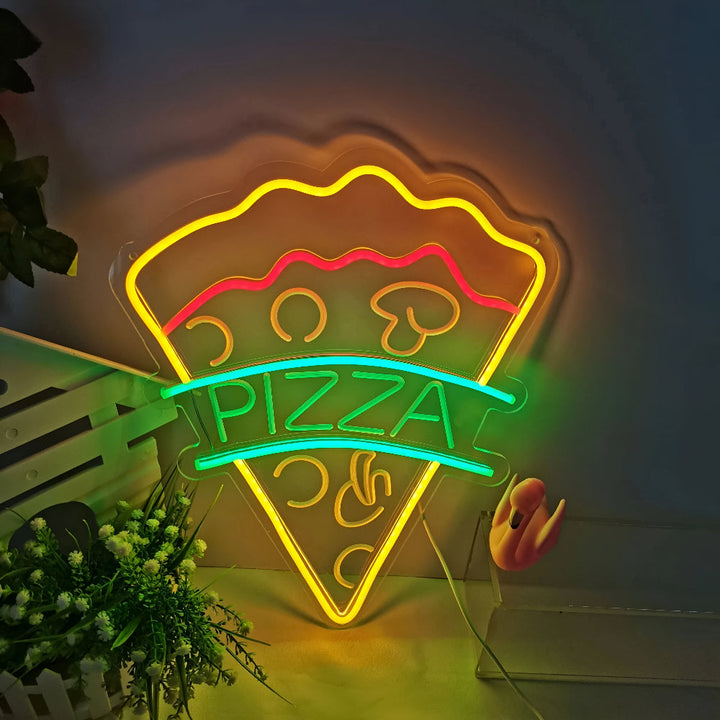 Colorful Fast-Food LED Neon Sign – Taco, Hot Dog, Pizza, or Burger Design for Restaurants and Home Bars 5