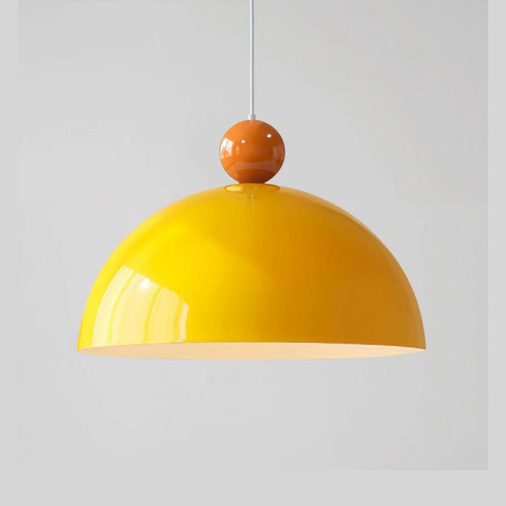 Colorful Pendant Light – Contemporary Iron Hanging Light Fixture with Adjustable Height for Kitchen Island and Modern Interiors 0
