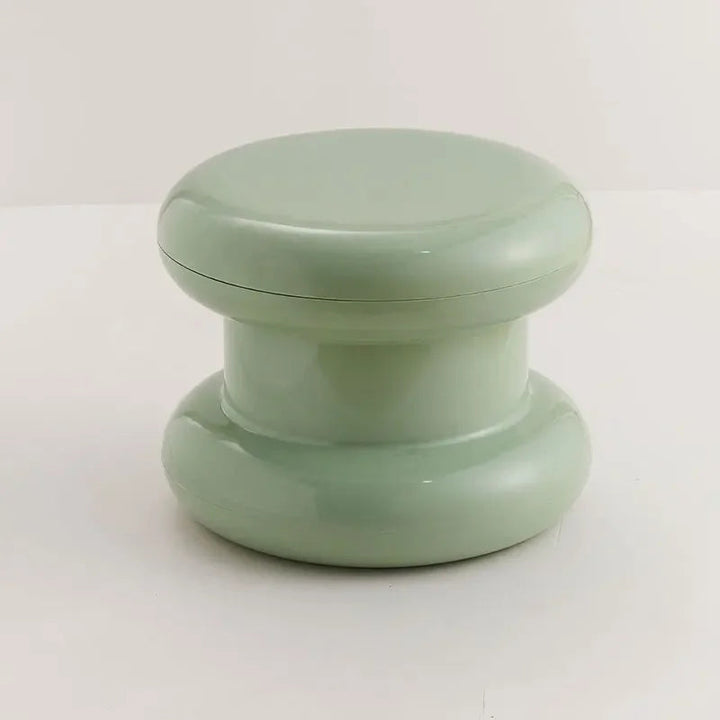 Compact Scandinavian Side Table and Stool – Multifunctional Plastic Design for Bedroom and Living Room 10