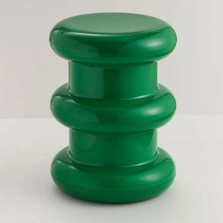 Compact Scandinavian Side Table and Stool – Multifunctional Plastic Design for Bedroom and Living Room 13