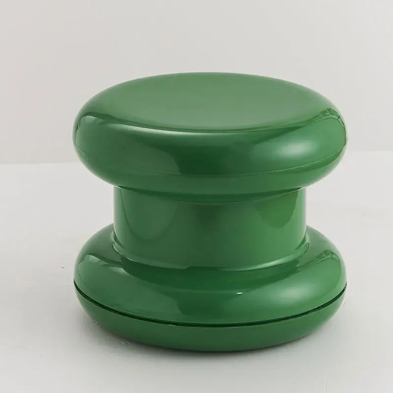 Compact Scandinavian Side Table and Stool – Multifunctional Plastic Design for Bedroom and Living Room 17