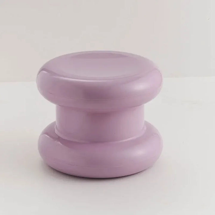 Compact Scandinavian Side Table and Stool – Multifunctional Plastic Design for Bedroom and Living Room 7