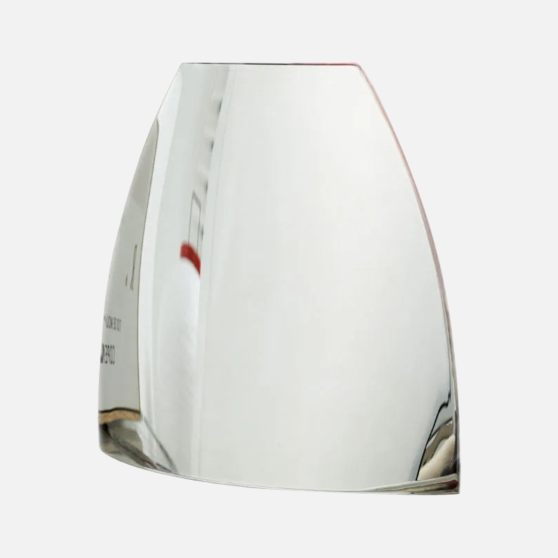 Contemporary Arc Metal Flower Vase – Polished Stainless Steel Decorative Centerpiece for Modern Interiors 3