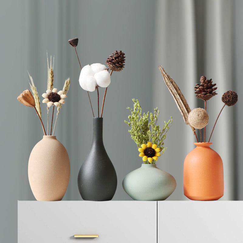 Contemporary Ceramic Vase with Matte Finish – Handmade Pottery for Modern Decor 2