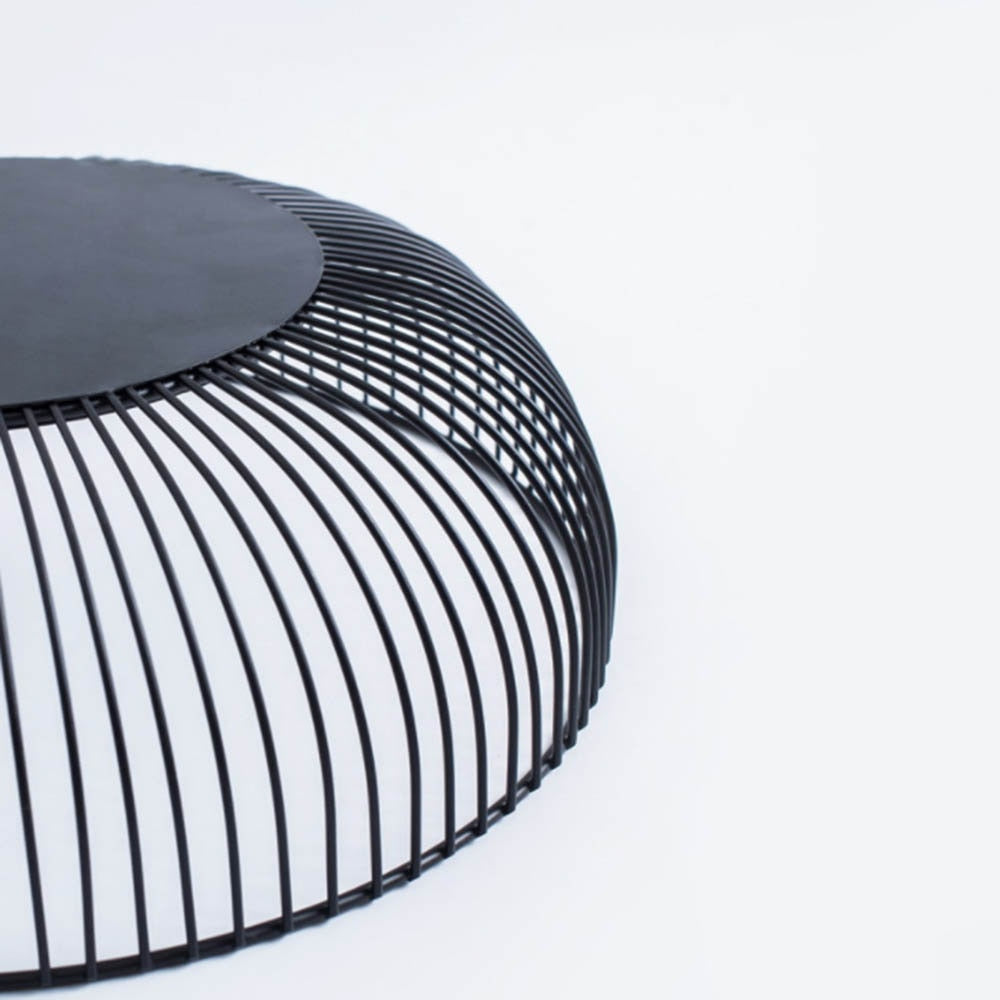 Contemporary Metal Fruit Basket in Black – High-Quality Iron Storage Solution for Modern Kitchens, Large Capacity Design 3