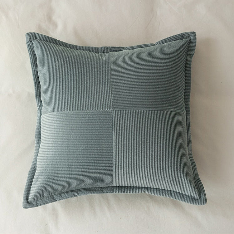 Contrast Twill Solid Pillow Cover – Elegant Polyester Cotton Cushion Cover in 8 Colors 10