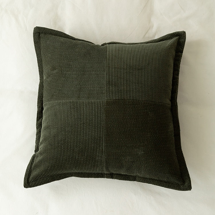 Contrast Twill Solid Pillow Cover – Elegant Polyester Cotton Cushion Cover in 8 Colors 12
