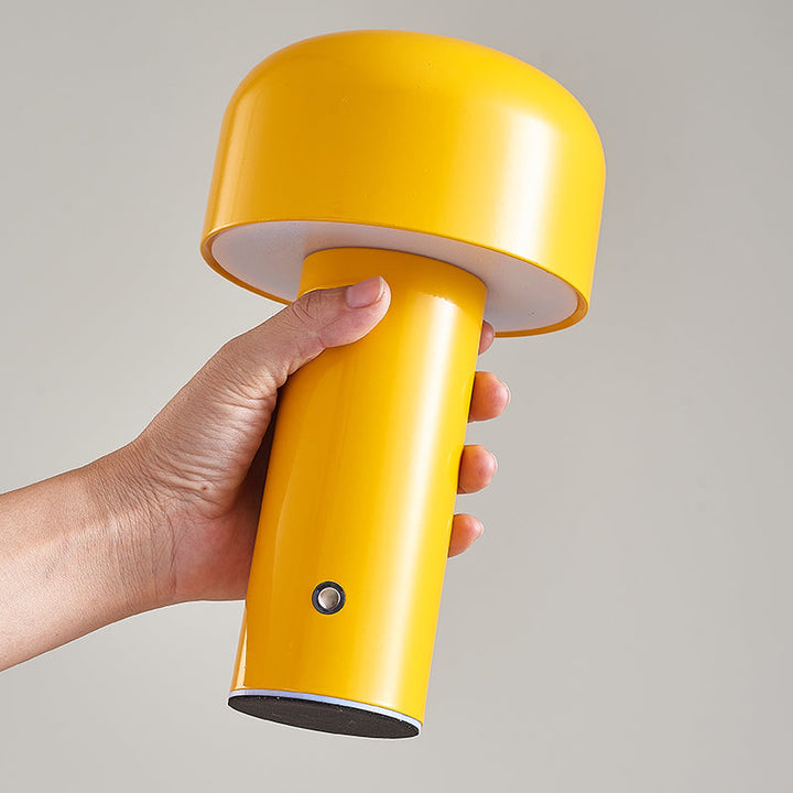 Cordless LED Table Lamp – Portable Touch Control Mushroom Design with Dimmable Light for Home and Office 10