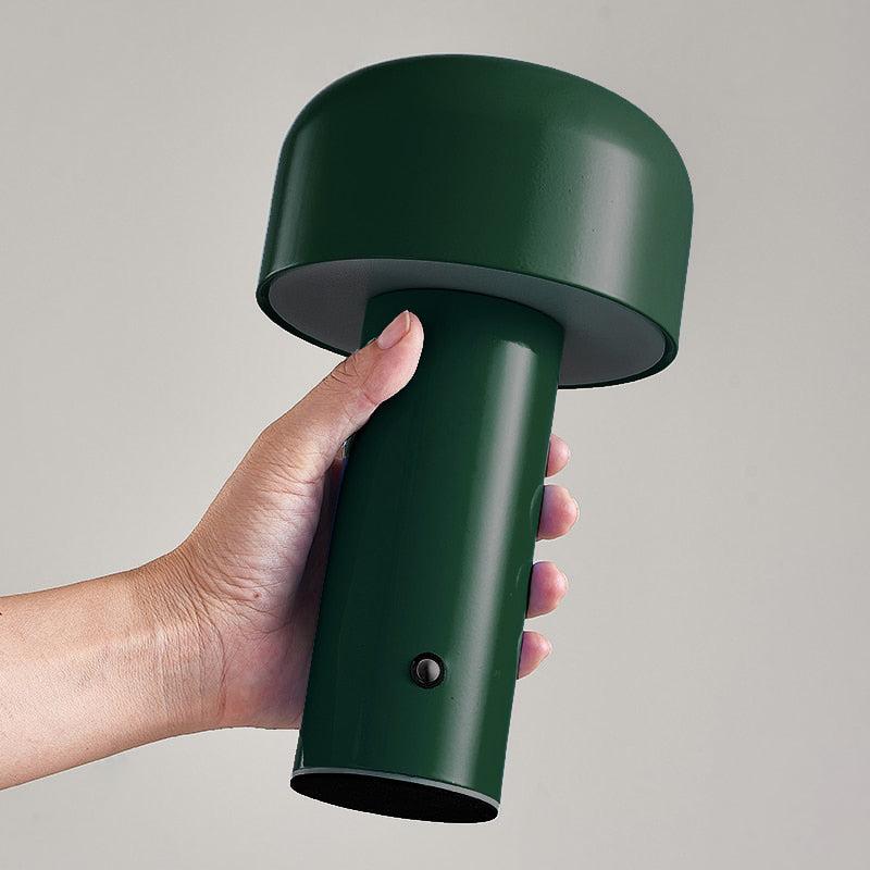 Cordless LED Table Lamp – Portable Touch Control Mushroom Design with Dimmable Light for Home and Office 14