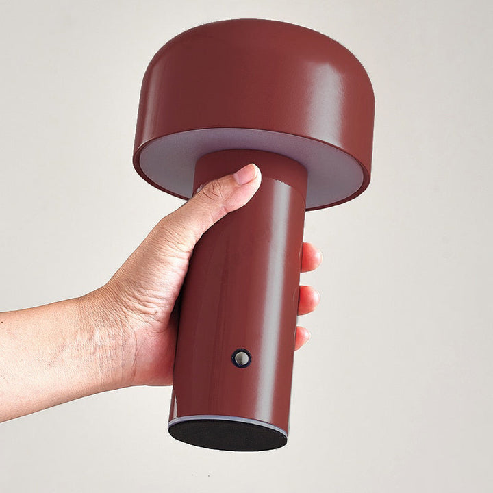 Cordless LED Table Lamp – Portable Touch Control Mushroom Design with Dimmable Light for Home and Office 15