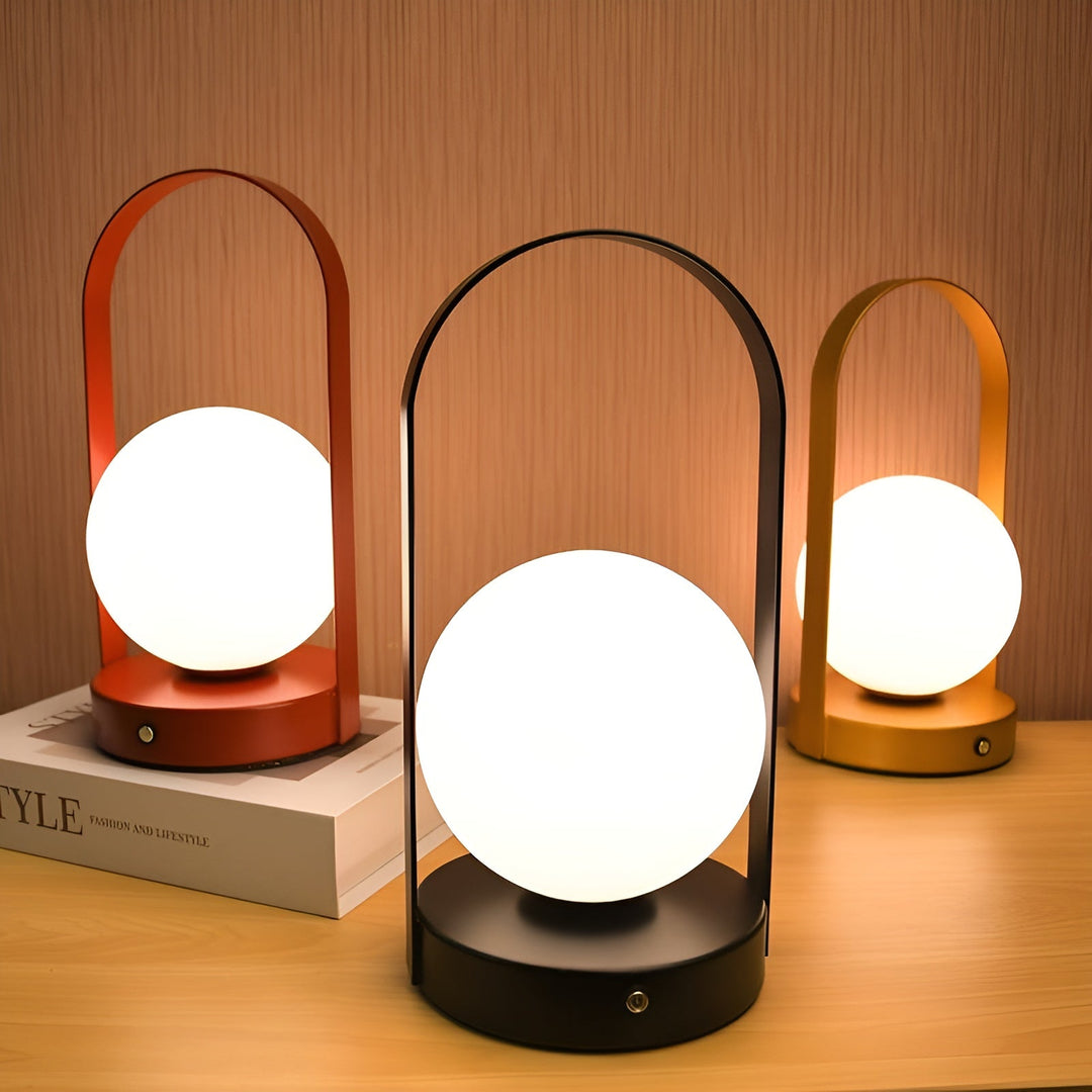 Cordless Table Lamp – Stylish Battery Operated Touch Control Bedside & Desk Lamp for Versatile Home Lighting 0