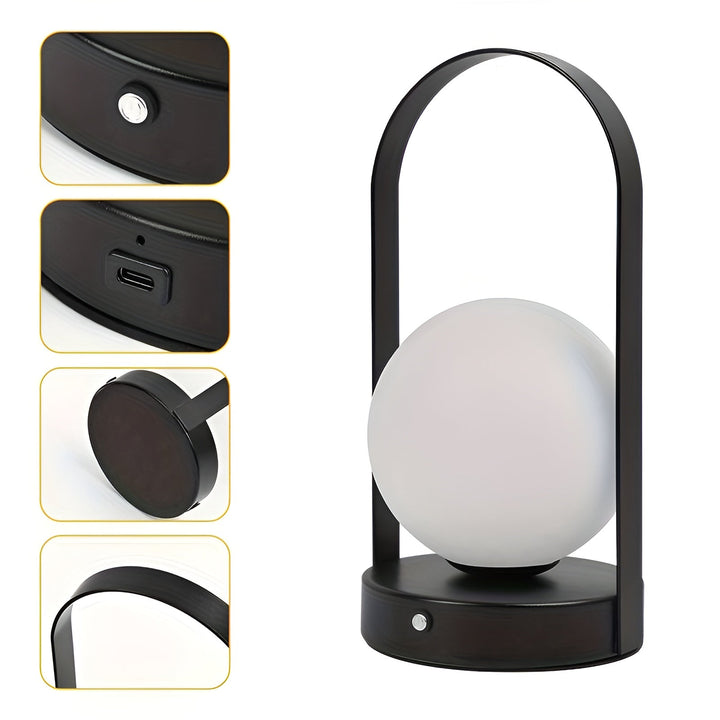 Cordless Table Lamp – Stylish Battery Operated Touch Control Bedside & Desk Lamp for Versatile Home Lighting 7