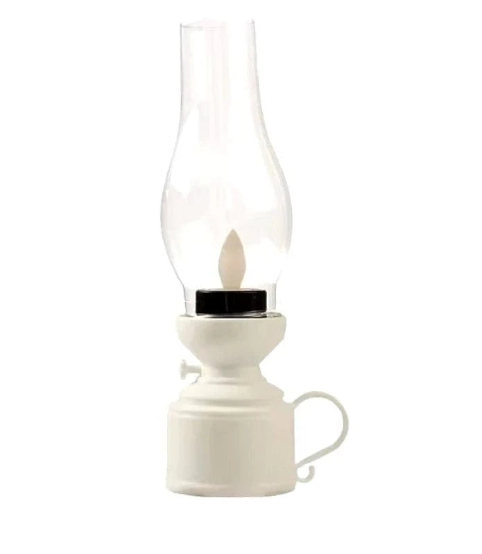 Cordless Vintage LED Oil Lamp – Warm Ambient Lighting for Elegant Home Decor, Portable Retro Design 6