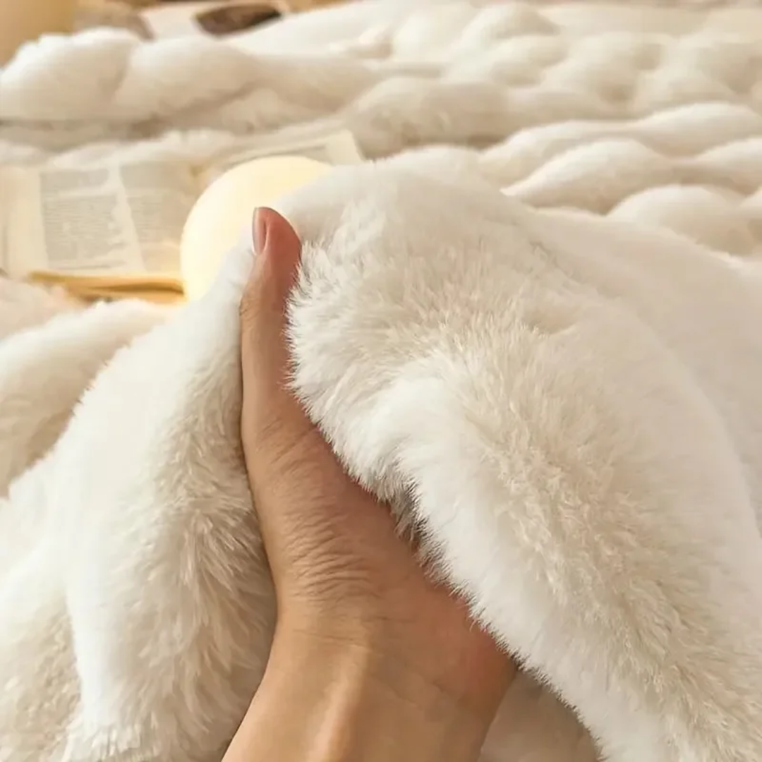 Cozy Plaid Blanket with Sleeves – Soft, Warm, Perfect for Sofa and Bed 6