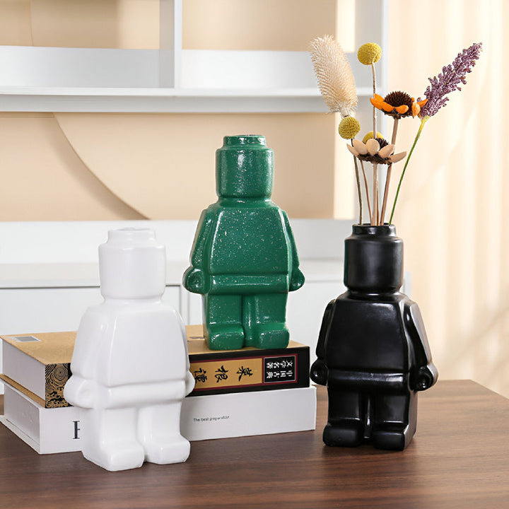 Creative Robot Plant Pot – Versatile Decorative Planter in Playful Design 6