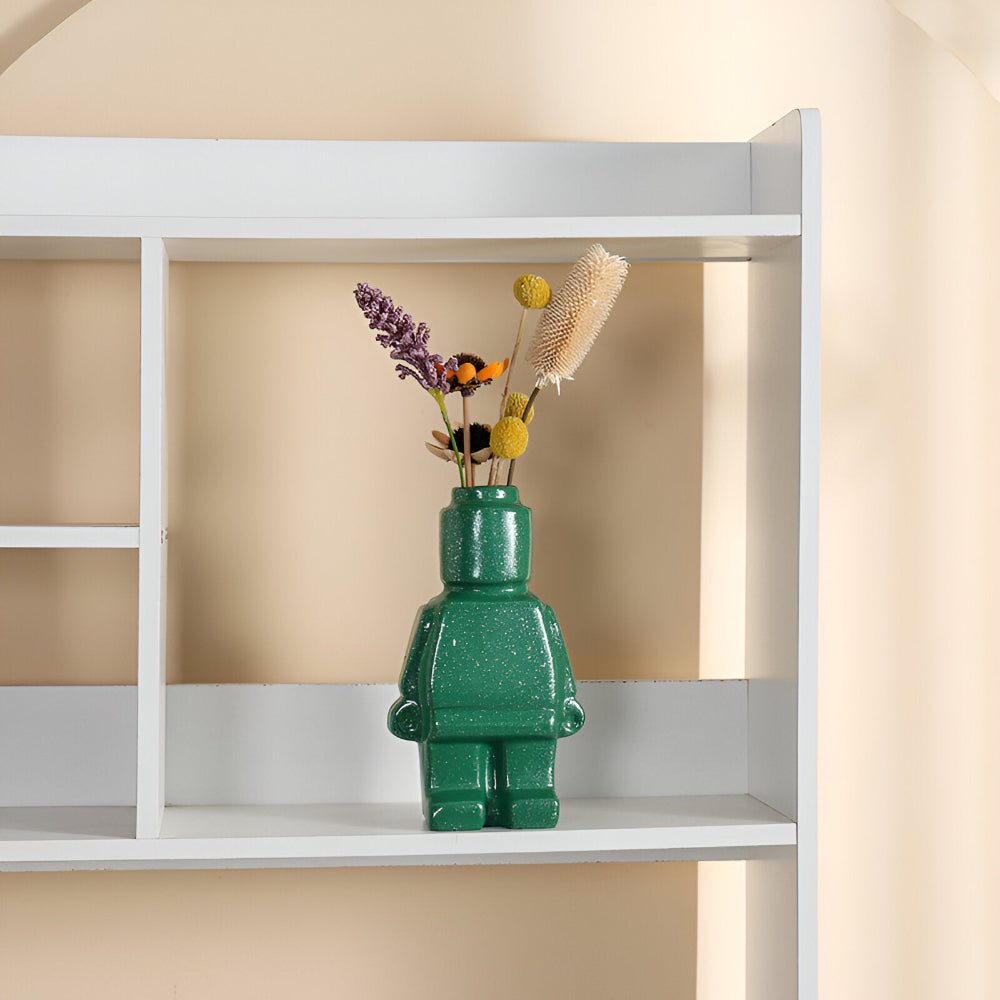 Creative Robot Plant Pot – Versatile Decorative Planter in Playful Design 8