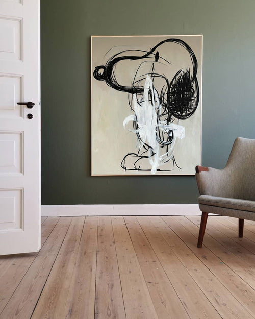 Custom Hand-Painted Abstract Graffiti Canvas Art - Unique Wall Decor, Vibrant Colors, Custom Size and Style Available 0