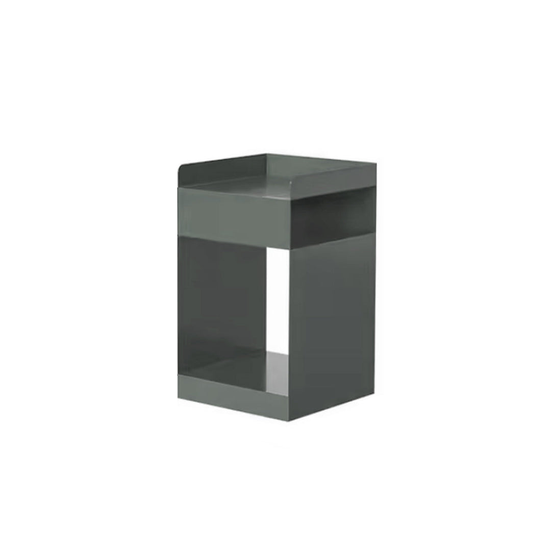 Danish Origami Style Metal Side Table – Minimalist Sculptural Design 12